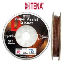 [낚시장터]-[하이테나] 마린 D 매듭 10m 돌돔낚시줄 돌돔목줄, 15호