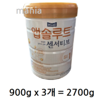 앱솔루트 센서티브 분유 1단계, 2700g, 6개