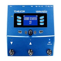 TC-Helicon VoiceLive Play Vocal Effects Pedal Bundle with (2) XLR Cables, 1