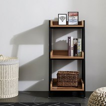 히츠룸 3단 440 사다리선반 LPM멀바우 HIZST3134, 요니샵 LPM 멀바우yn