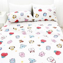[ILΞ6] BT21베이비 스케치 뱀부리플홑이불 (대나무 여름용)(985276) 소재 용이_Eη3270Ml
