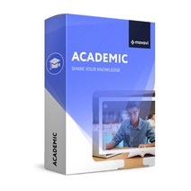 Movavi Academic 교육기관용 라이선스 100User 1년, 단품