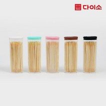 [다이소]휴대용 대나무이쑤시개 85P*5통-1022332