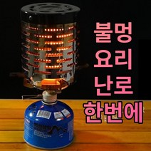 ohnew 가정용불멍 캠핑미니난로 휴대용난로 실내 소형난로, 히터캡 미니스토브