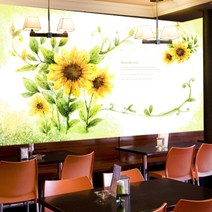 플라워디자인 30가지 주문제작 고해상도 UV출력 실크벽지, 190x150cm, 도배풀미포함, 결제시 분류와 번호 입력