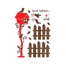 환타스틱스 데코스티커 인테리어스티커 러브우체통