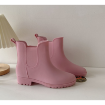 패션 방수 여성 미들 장화 레인부츠 슈즈 3컬러