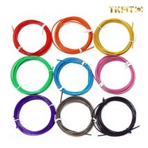 TKFIT 크로스핏 와이어 줄넘기 교체용 줄, 레드