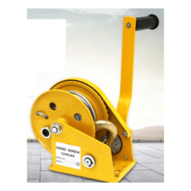 소형 이동식 크레인 자동 원치 우인치 미니 양방향, 1800파운드 30미터 와이어 로프