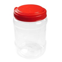 태원 플라스틱 과실주병 투명 원형 2L 담금주 젓갈개_7XP, 1개