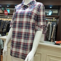 앤디스클라인 NC05 체크블라우스 A2LBB408