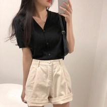 [8color/핏예쁨 ] 린넨 여름 브이넥 반팔 니트 가디건_체리체리