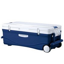 Shimano (SHIMANO) 쿨러 박스 45L 스페이서 고래 라이트 캐스터 포함 450LC-045L 낚시 용 딥 네이비, 1개