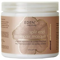 EDEN BodyWorks 아몬드 마시멜로 스플릿 엔드 리페어 마스크 | 473.2g (16온스) | 엉킴 강화 및 부드러운 모발