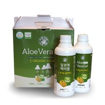 친환경 유기농 생 알로에 베라겔 1050ml, 1개