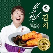 [김수미김치] 김수미 국산 김치 더프리미엄 전라도 알타리 총각김치 2kg, 1개