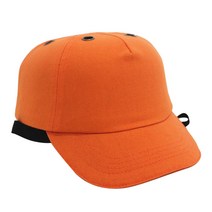 GHSHOP 안전 범프 캡 머리 보호대 충격 방지 작업장 작업장 모자, 코튼 ABS, 오렌지