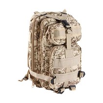 방수 하이킹 배낭 여행 가방 모험 30L 팩 캠핑 트레킹 등산, 43x24x20cm, 옥스포드 천, 사막 디지털