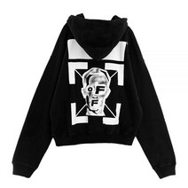OFF WHITE 오프화이트 12 마스크 페이스 후드티 OMBB037E20FLE007 1001 - 기타