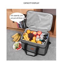 갈치쿨러 슈퍼 대형 32L 열 쿨러 가방 하드 라이너 절연 피크닉 런치 박스 캠핑 바베큐 야외 파티를 위한, 한개옵션0