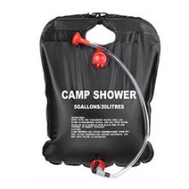 캠퍼라이프 캠핑샤워기 이동식 휴대용샤워기 20L, 1개, 블랙