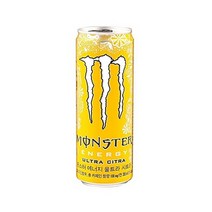 코카콜라 몬스터 에너지 울트라 시트라 음료, 355ml, 15개