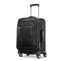 Samsonite Pro Travel Softside 확장 가능한 캐리어 스피너 휠 포함 블랙. 소프트사이드 포함 482120