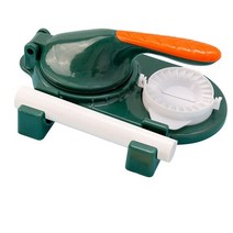 만두기계 만두제조기 만두빚는기계 성형기 설날 떡국 Dumpling Maker Machine Press Tortilla Dough Skin T, 02 Green