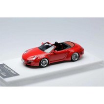 RWB 1:64 필라델피아 레이싱 스타일/RWB 997 클레어 컨버터블 레드 레진 모델 카, RWB 997 convertible