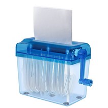 종이분쇄기 사무실 학교 가정용 문서세단기mini hand shredder mini paper cutting machine with 1l pull out 바구니 mini 문서