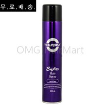 뚜라비 엔파스 하드 헤어 스프레이 300ml (보라색), 1개