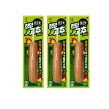 CJ 냉동식품 맥스봉 청양고추 후랑크 핫바 즉석식품 80g 3개 1세트, 6세트