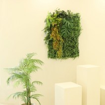 [(주)조아트] 플랜트월 수직정원 벽면녹화 스마트가든 바이오월 월플랜트 D type, 1세트, 혼합색상