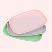 파스텔쟁반 종이컵쟁반 사각쟁반