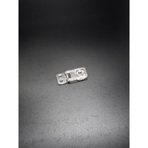 미니 투명 걸고리 걸쇠 잠금장치 자물쇠걸이 플라스틱 고리 경첩걸이 아크릴부속용품