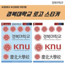 중앙대학교 로고 차량용 포인트 스티커 데칼 스킨, 3번(중형-투명)