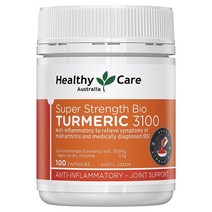 Healthy Care Turmeric 3100 100 Capsules, 1개, 100캡슐