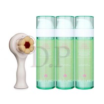 맥스클리닉 시카 바이옴 오일폼 3개+실리콘 브러쉬, 본품 3개+실리콘브러쉬 베이지