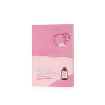 김정문알로에 라 센스 로에 큐어 알로에 슬라이스 콜라겐 마스크팩 125ml, 1개, 5개입