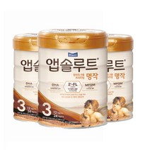 매일유업 리뉴얼 앱솔루트 명작 2FL분유 3단계 800g X6개