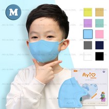 초특가 행사 50매+3매 아이러브 새부리형 컬러 마스크 소형 3세 부터 10세, 스카이블루 M (5세-7세), 50매, 1매입