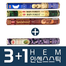 3+1 HEM 햄 인센스스틱 실내방향제 향피우기 20개입, 찬단