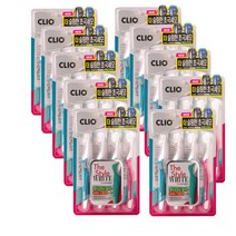 크리오 더스타일화이트 울트라초극세모 칫솔 4개입x10개, 4개입, 10개