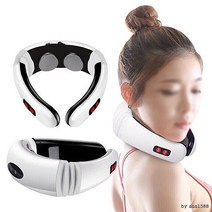 목안마기 무선 저주파 진동 전기펄스 3D스마트 마사지