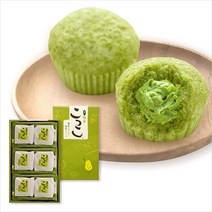 시즈오카 명물 녹차 크림 스팀 케이크 콧코 6개입