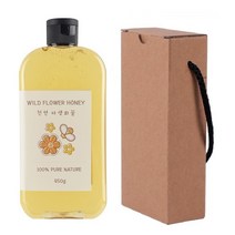 국산 천연 야생화꿀 450g 튜브 벌꿀 답례품 선물상자, 2개, 450g(튜브)