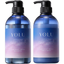YOLU 요루 캠 나이트 리페어 샴푸 트리트먼트 세트 475ml, 1개