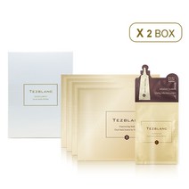 떼즈블랑 미라클 골드 테라피 - 듀얼 마스크 시스템 (2박스 8회분 6박스 24회분) 미세전류 황금마스크팩, 듀얼마스크 시스템 2box 8회분