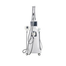 Vela 모양 캐비션 롤러 체중 감소 성형 지방 연소 슬리밍 얼굴 리프트 주름 기계 살롱용 V9 V10, 01 WHITE_01 영국_02 220V