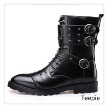 티피/Teepie남성 워커 남 겨울 기모 워커 워커 워커 키부츠 라이더 부츠 라이딩 부츠